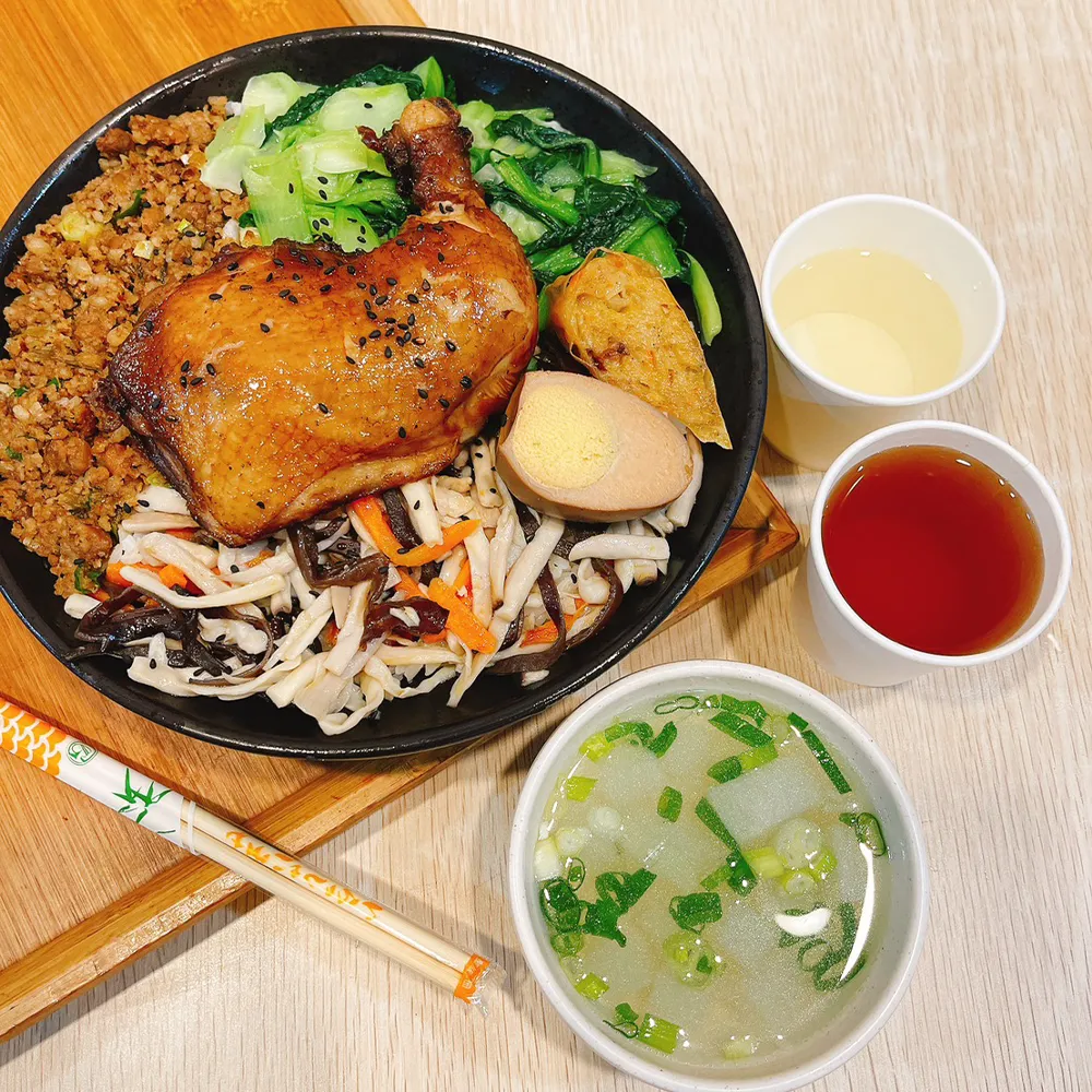 雞腿飯包